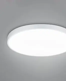 Stropné svietidlá Trio Lighting LED stropné svietidlo Waco, CCT, Ø 75 cm, matná biela