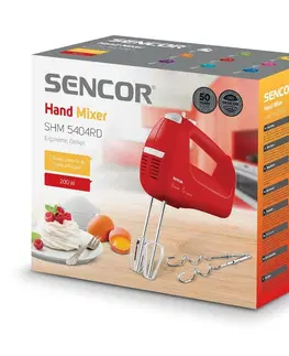 Mixéry Sencor SHM 5404RD ručný šľahač