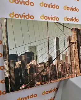 Obrazy mestá Obraz most Manhattan v New Yorku