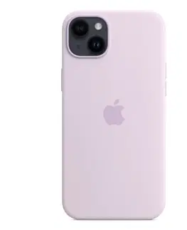 Puzdrá na mobilné telefóny Silikónový zadný kryt pre Apple iPhone 14 Plus s MagSafe, orgovánovo modrá MPT83ZM/A