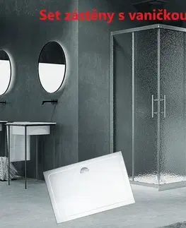 Sprchovacie kúty H K - Sprchovací kút obdĺžnikový, SIMPLE GRAPE 100x90, L/P variant, rohový vstup vrátane sprchovej vaničky z liateho mramoru SE-SIMPLEGRAPE10090/THOR-10090