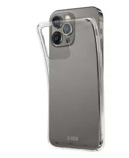 Puzdrá na mobilné telefóny Zadný kryt SBS Skinny pre iPhone 13 Pro Max, transparentná TESKINIP1367T