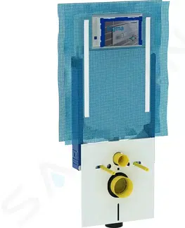 Záchody GEBERIT - Kombifix Predstenová inštalácia na závesné WC, na odsávanie zápachu, výška 1,09 m 110.791.00.1