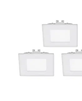 LED osvetlenie Eglo Eglo 94733 - SADA 3x LED Podhľadové svietidlo FUEVA 1 1xLED/2,7W/230V 