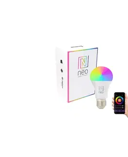 LED osvetlenie  Neo  NEO 07712L - LED RGB+CCT Stmievateľná žiarovka NEO LITE E27/9W/230VWi-FiTuya 