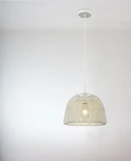 Moderné lampy do obývačky Luster 2022054 WHITE E27 LW1