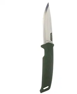 poľovníc Poľovnícky nôž s pevnou čepeľou Sika 100 10 cm zelená rukoväť