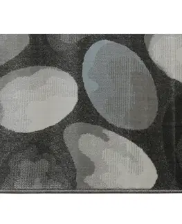 Koberce a koberčeky Koberec, hnedá/sivá/vzor kamene, 160x235, MENGA