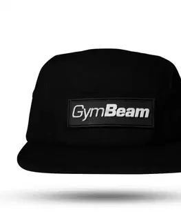 Šiltovky a čiapky GymBeam Šiltovka 5Panel cap Black