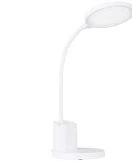 Lampy Eglo Eglo 900529 - LED Stmievateľná stolná lampa BROLINI LED/2,1W/5V 1500 mAh biela 
