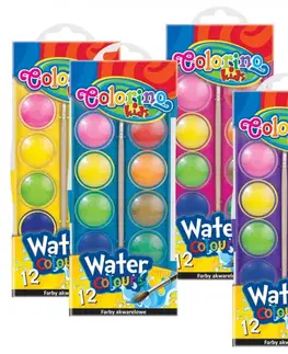 Hračky PATIO - Colorino vodové farby 30mm 12 farieb