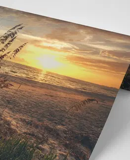 Samolepiace tapety Samolepiaca fototapeta západ slnka na pláži