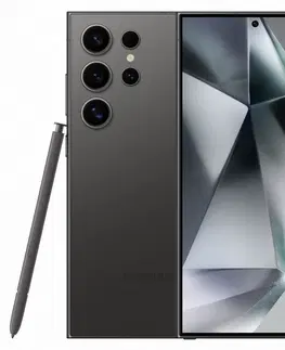 Mobilné telefóny Samsung Galaxy S24 Ultra, 12256GB, titanium black SM-S928BZKGEUE