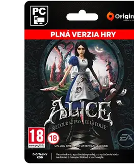 Hry na PC Alice: Madness Returns [Origin]