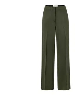 Pants Džersejové nohavice, zelené s melírom