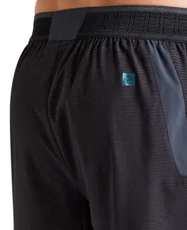 nohavice Futbalové šortky CLR pre dospelých čierne