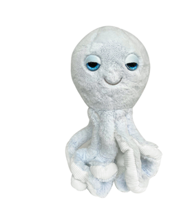 Plyšové hračky O.B. DESIGNS - Plyšová chobotnica 38 cm, Soft Blue