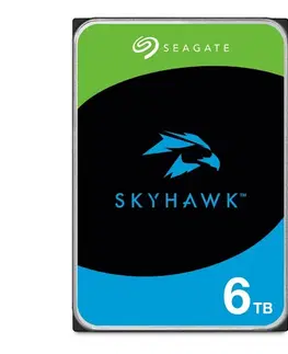 Pevné disky Seagate 6TB SkyHawk 3,5"SATAIII5400256MB ST6000VX009
