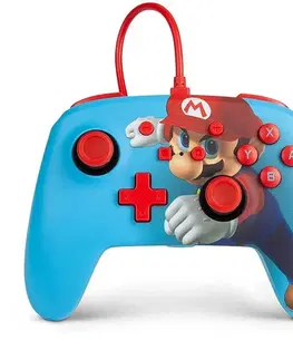 Príslušenstvo k herným konzolám Káblový ovládač PowerA Enhanced pre Nintendo Switch, Mario Punch 1518605-01