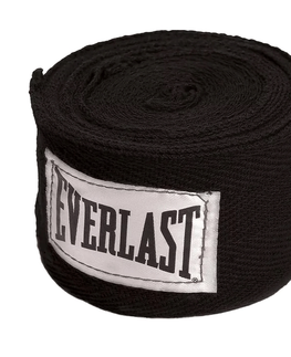 Boxerské bandáže Boxerské bandáže Everlast Handwraps 300 cm čierna