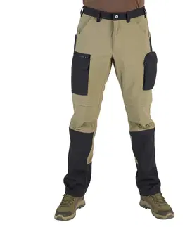 mikiny Pánske ľahké, priedušné a odolné poľovnícke nohavice - 900 svetlozelené