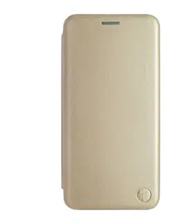 Puzdrá na mobilné telefóny MobilNET Knižkové puzdro pre Samsung Galaxy A54, zlaté PKK-4525-SAM-A54XX
