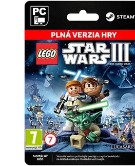 Hry na PC LEGO Star Wars 3: The Clone Wars [Steam]