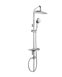 Sprchové sety - povrchová montáž Delta sprchovy system s funkcia dažďovej sprchy
