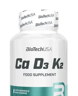 Komplexné vitamíny Ca D3 K2 - Biotech USA 90 kaps.