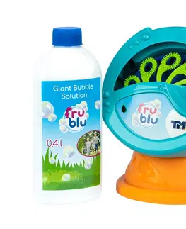 Hračky TM TOYS - FRU BLU Stroj na bubliny + náplň 0.4L