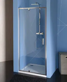 Sprchovacie kúty POLYSAN - EASY LINE otočné sprchové dvere 880-1020, číre sklo EL1715