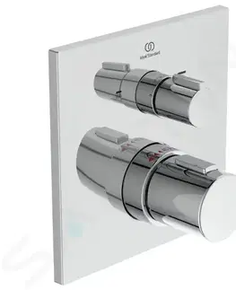 Kúpeľňové batérie IDEAL STANDARD - CeraTherm Termostatická vaňová batéria pod omietku, chróm A7522AA