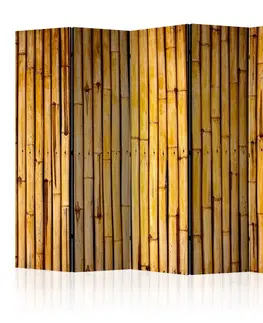 Paravány Paraván Bamboo Garden Dekorhome 225x172 cm (5-dielny)