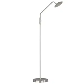 Lampy Wofi Wofi 3446.01.54.7000 - LED Stmievateľná stojacia lampa ORTA LED/12W/230V chróm 