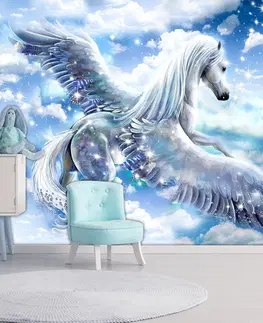 Tapety Samolepiaca tapeta okrídlený kôň - Pegasus