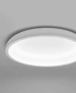 Stropné svietidlá Stilnovo Stropné LED svietidlo Reflexio Ø 46 cm biele