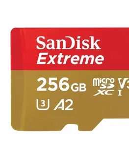 Pamäťové karty SanDisk Extreme Pro microSDXC 256 GB A2 Class 30 UHS-II V30, 200/140 MBps