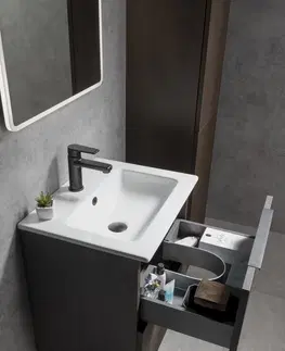 Kúpeľňa SAPHO - CIRASA umývadlová skrinka 58x54x39cm, dub Alabama CR592-2222