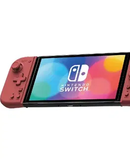 Príslušenstvo k herným konzolám HORI Split Pad Compact for Nintendo Switch (Apricot Red) NSP2806