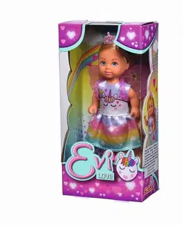 Hračky bábiky SIMBA - Bábika Evička unicorn fairy , Mix Produktov