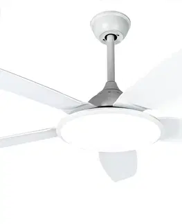 Stropné ventilátory so svetlom Starluna Starluna Divian stropný LED ventilátor, CCT, biela