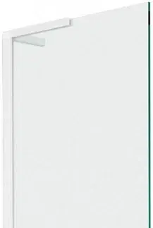 Sprchové dvere MEXEN/S - Next L vaňová zástena FIX 90 x 150 cm, transparent, biela 895-090-000-03-00-20