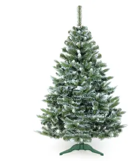 Vianočné stromčeky NABBI Christee 14 vianočný stromček 150 cm zelená / biela