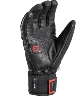 Zimné rukavice Päťprsté rukavice Leki Falcon 3D black 8.5