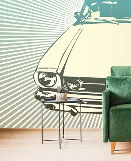 Samolepiace tapety Samolepiaca tapeta pop art auto