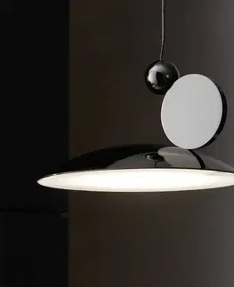 Závesné svietidlá Carpyen Závesné svietidlo LED Equilibrium Ø 18 cm čierna/niklová