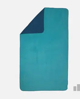 vodné športy Uterák z mikrovlákna veľkosť XL modro-zelený