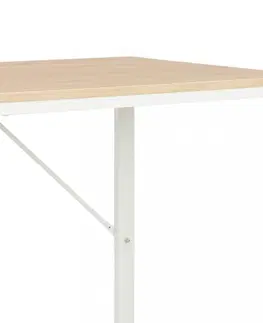 Pracovné stoly Písací stôl 120x60 cm Dekorhome Čierna / dub