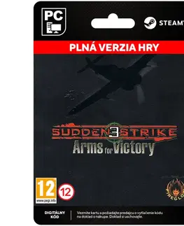 Hry na PC Sudden Strike 3: Arms for Victory [Steam]
