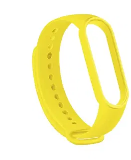 Príslušenstvo k wearables Rhinotech remienok pre Xiaomi Mi Band 5/6, yellow